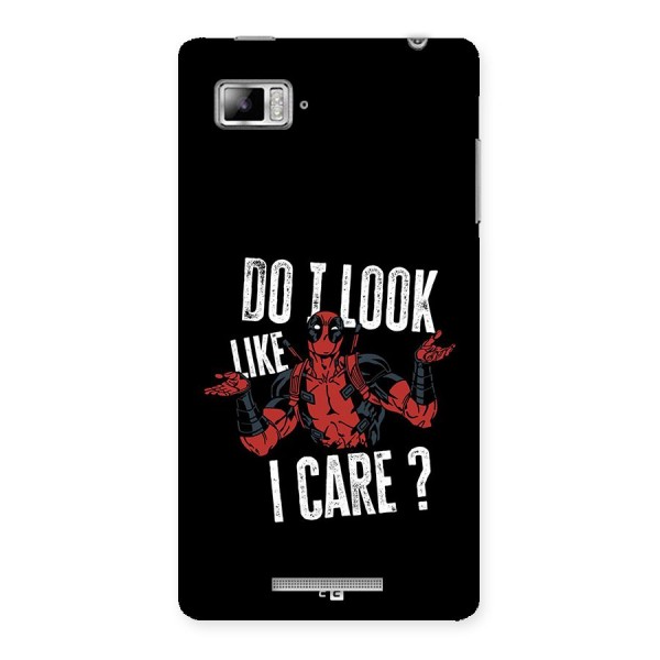 Do I Care Back Case for Lenovo Vibe Z K910