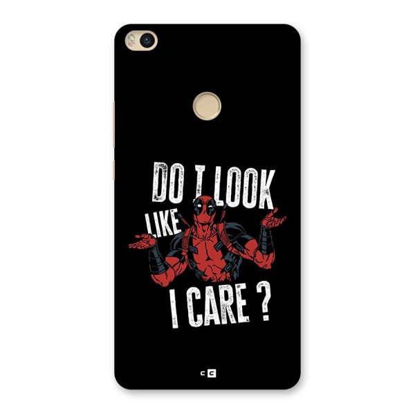 Do I Care Back Case for Mi Max 2
