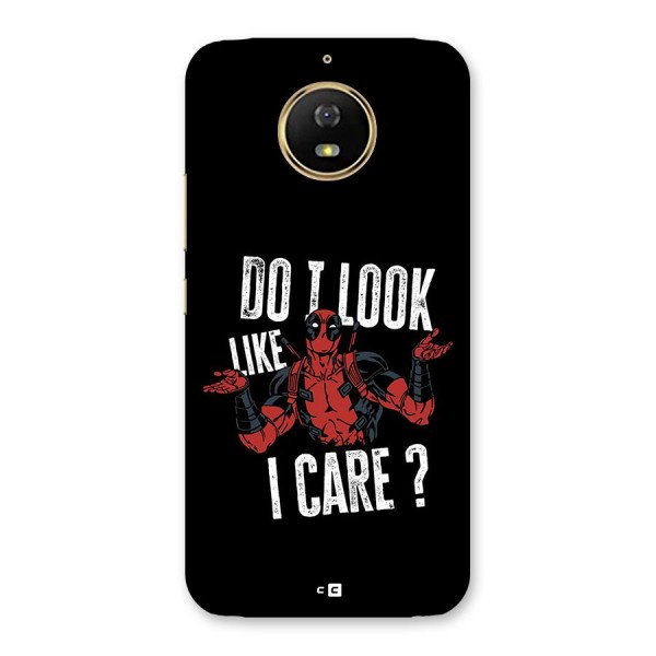 Do I Care Back Case for Moto G5s