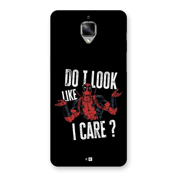 Do I Care Back Case for OnePlus 3T