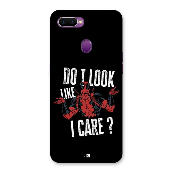 Do I Care Back Case for Oppo F9