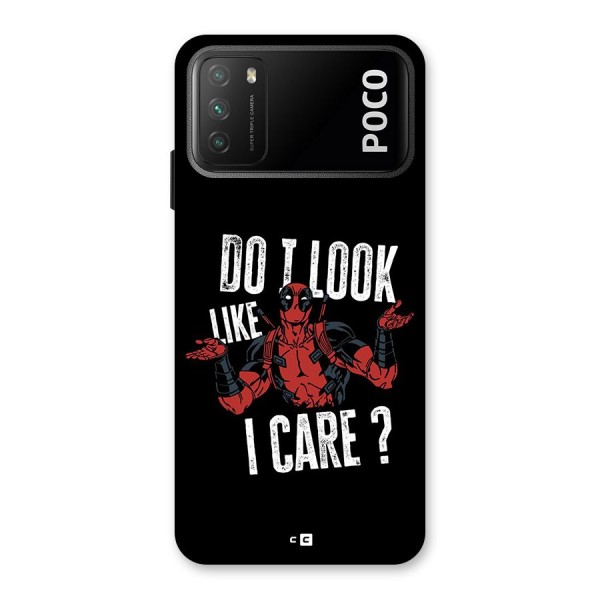 Do I Care Back Case for Poco M3
