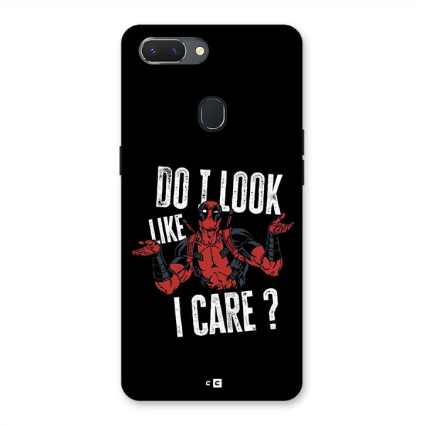 Do I Care Back Case for Realme 2