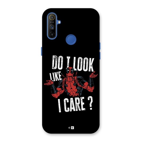 Do I Care Back Case for Realme Narzo 10A