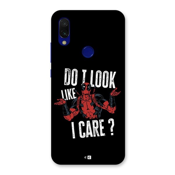 Do I Care Back Case for Redmi 7