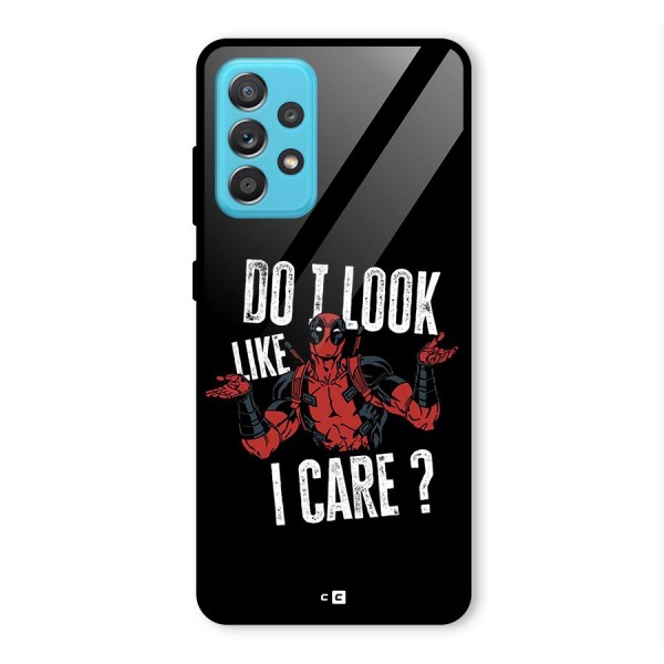 Do I Care Glass Back Case for Galaxy A52
