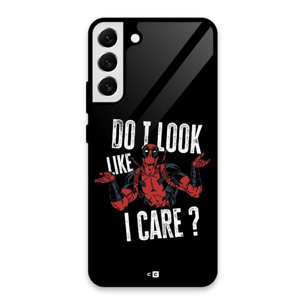 Do I Care Glass Back Case for Galaxy S22 Plus 5G