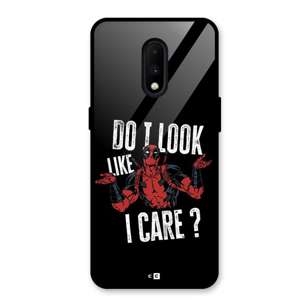 Do I Care Glass Back Case for OnePlus 7