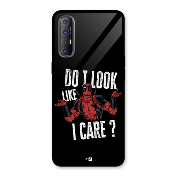 Do I Care Glass Back Case for Oppo Reno3 Pro