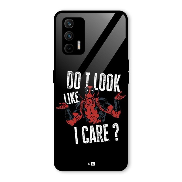 Do I Care Glass Back Case for Realme X7 Max