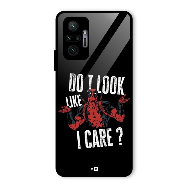 Do I Care Glass Back Case for Redmi Note 10 Pro Max