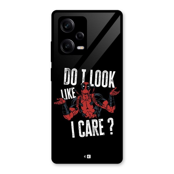 Do I Care Glass Back Case for Redmi Note 12 Pro