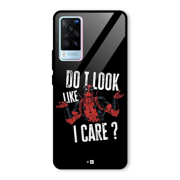 Do I Care Glass Back Case for Vivo X60