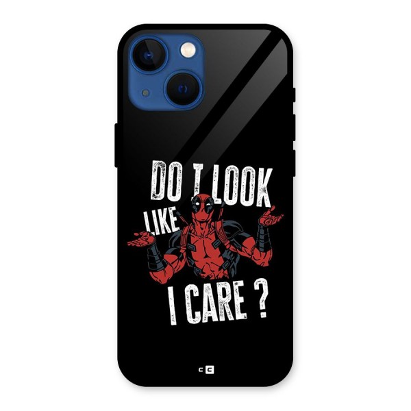Do I Care Glass Back Case for iPhone 13 Mini