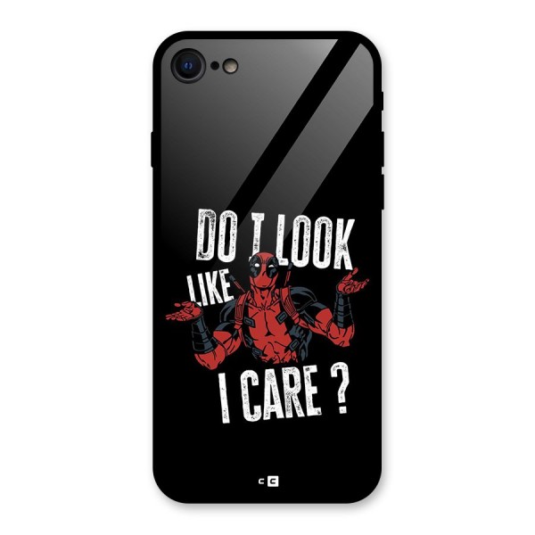 Do I Care Glass Back Case for iPhone SE 2022