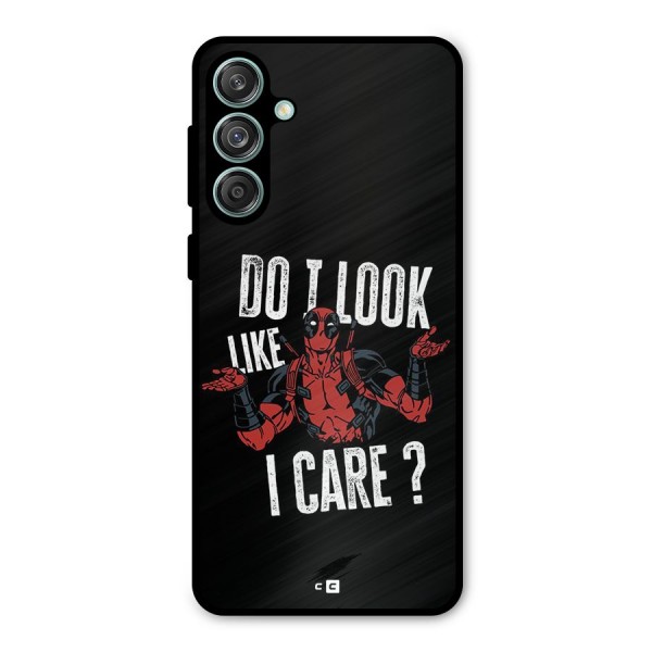 Do I Care Metal Back Case for Galaxy M55 5G