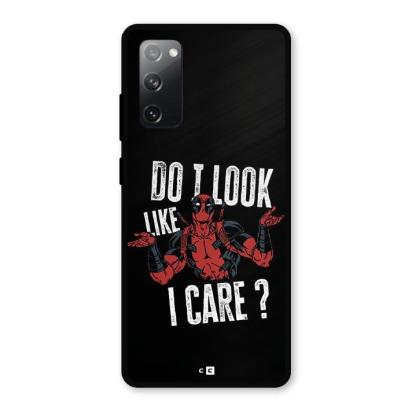 Do I Care Metal Back Case for Galaxy S20 FE 5G