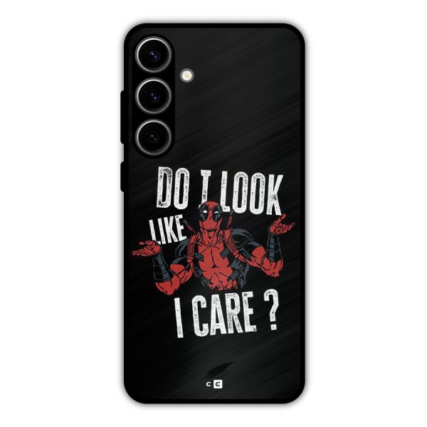 Do I Care Metal Back Case for Galaxy S24 Plus