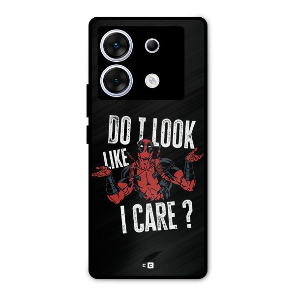 Do I Care Metal Back Case for Infinix Zero 30 5G