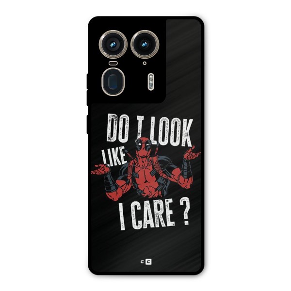 Do I Care Metal Back Case for Motorola Edge 50 Ultra
