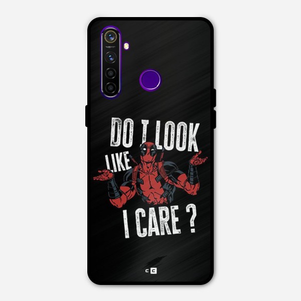 Do I Care Metal Back Case for Realme 5 Pro