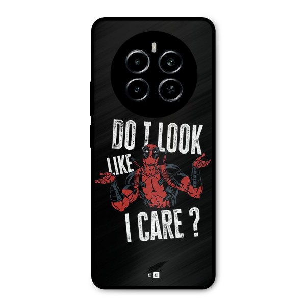 Do I Care Metal Back Case for Realme P1