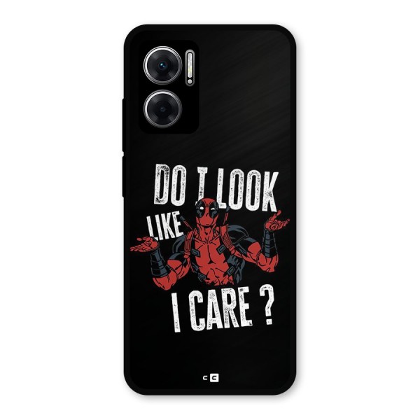 Do I Care Metal Back Case for Redmi 11 Prime 5G