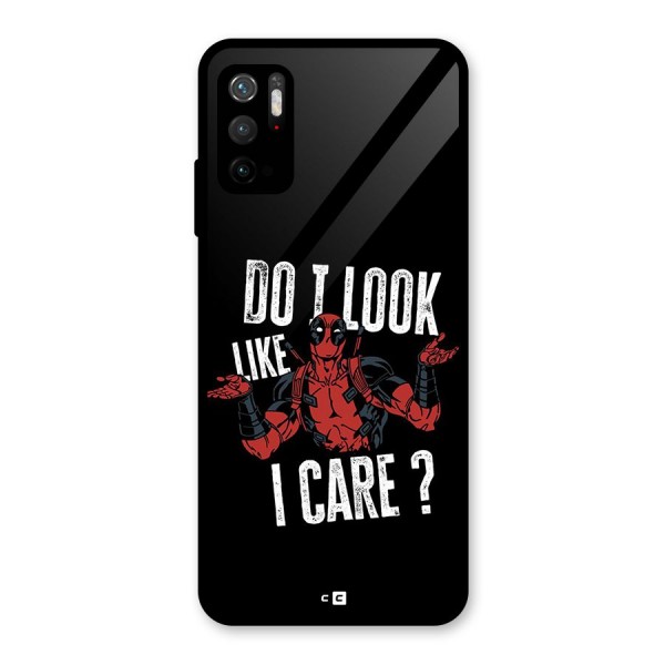 Do I Care Metal Back Case for Redmi Note 10T 5G