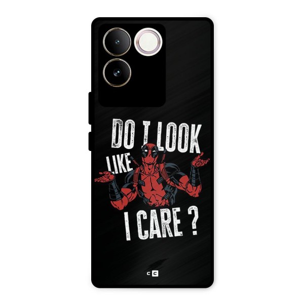 Do I Care Metal Back Case for Vivo T2 Pro