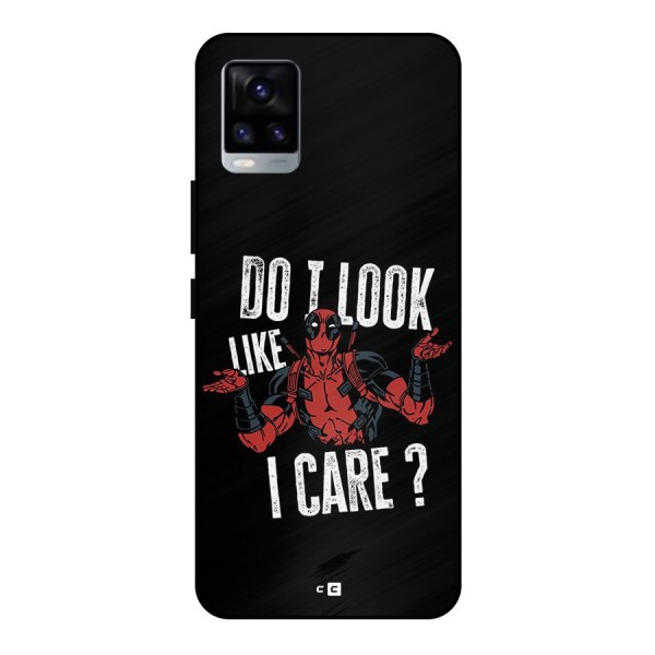 Do I Care Metal Back Case for Vivo V20