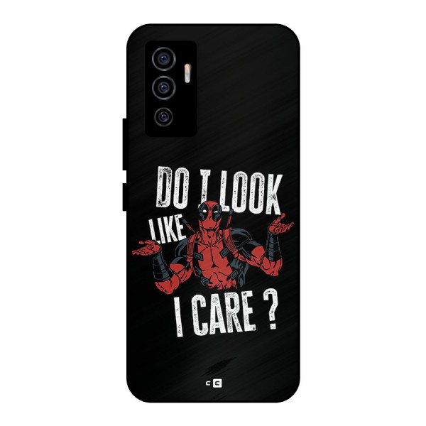 Do I Care Metal Back Case for Vivo V23e
