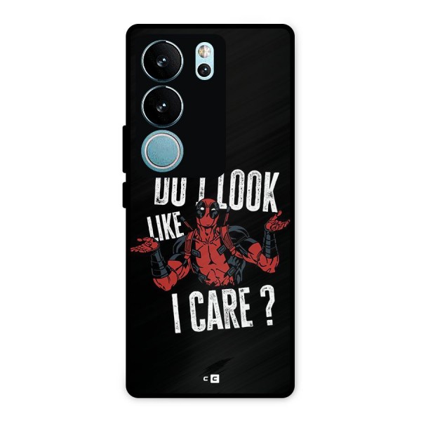 Do I Care Metal Back Case for Vivo V29