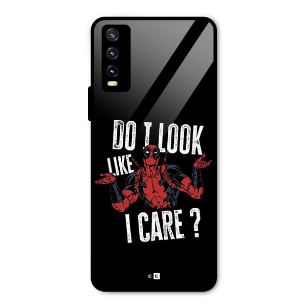 Do I Care Metal Back Case for Vivo Y20t