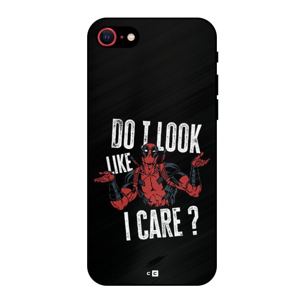 Do I Care Metal Back Case for iPhone SE 2022