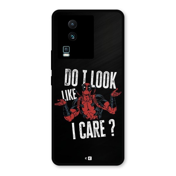 Do I Care Metal Back Case for iQOO Neo 7 Pro