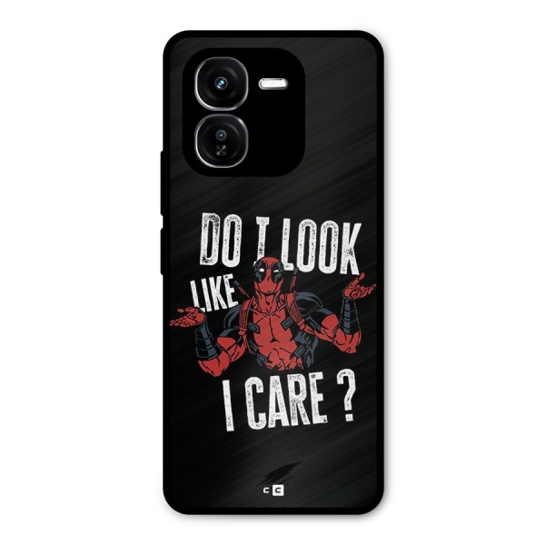 Do I Care Metal Back Case for iQOO Z9x