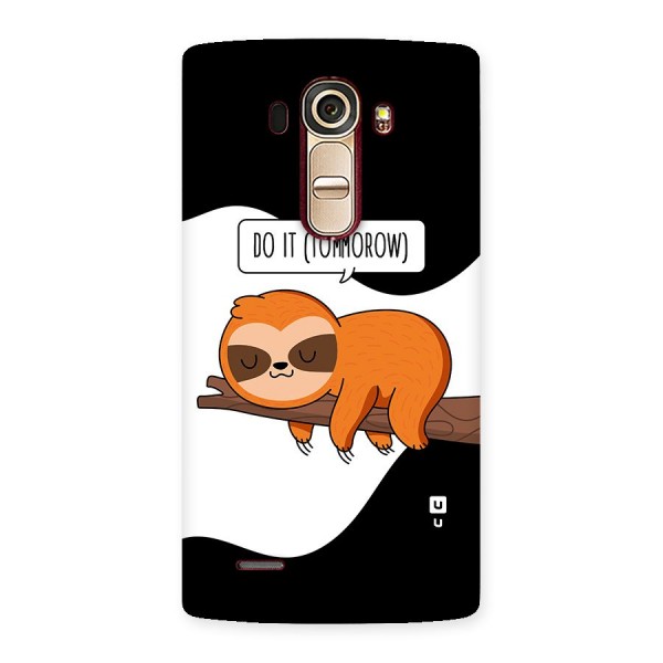 Do It Tommorow Back Case for LG G4