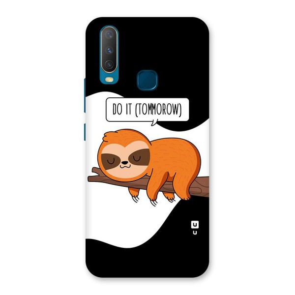 Do It Tommorow Back Case for Vivo Y11