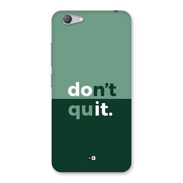 Do Not Quit Back Case for Vivo Y53