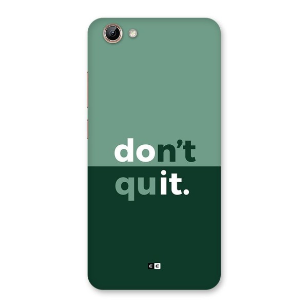 Do Not Quit Back Case for Vivo Y71i