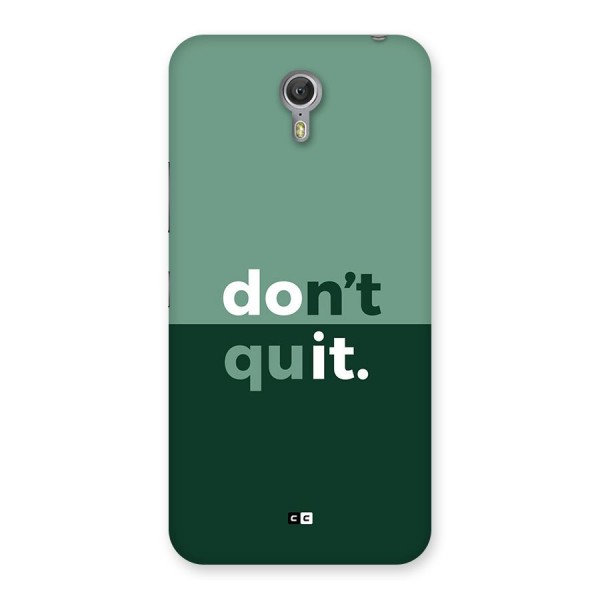 Do Not Quit Back Case for Zuk Z1