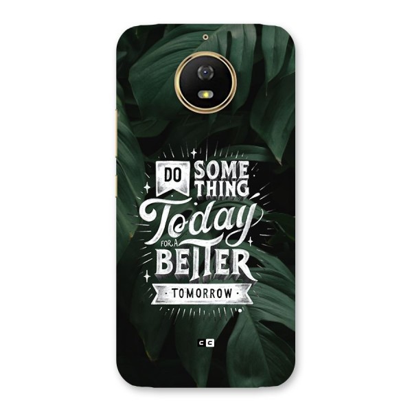 Do Something Back Case for Moto G5s