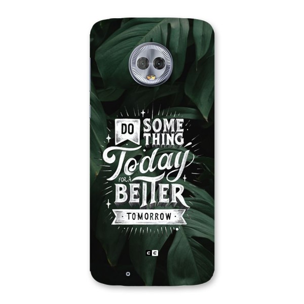 Do Something Back Case for Moto G6