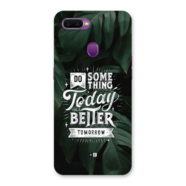 Do Something Back Case for Oppo F9