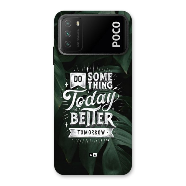 Do Something Back Case for Poco M3