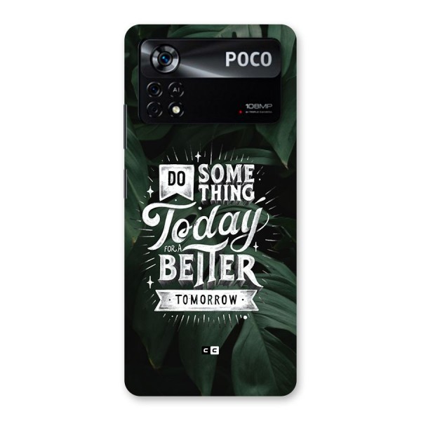 Do Something Back Case for Poco X4 Pro 5G