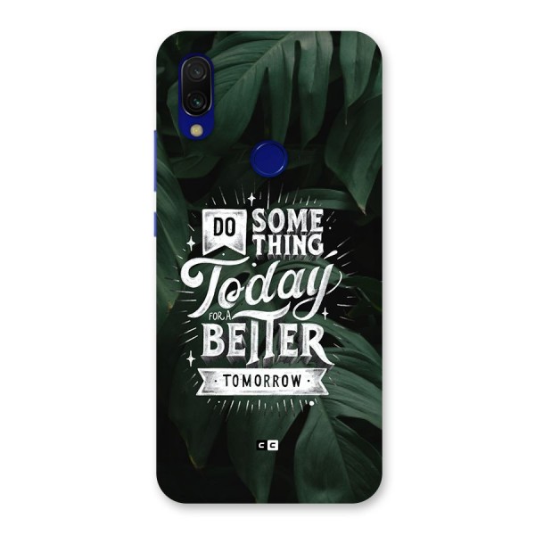 Do Something Back Case for Redmi Y3