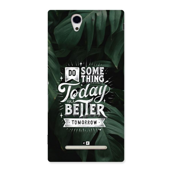 Do Something Back Case for Xperia C3