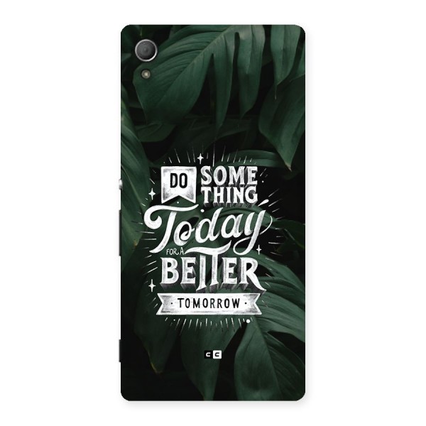 Do Something Back Case for Xperia Z3 Plus