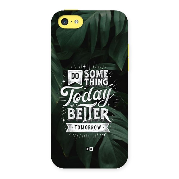 Do Something Back Case for iPhone 5C